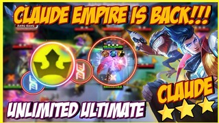 CLADE EMPIRE IS BACK ! CLAUDE UNLIMITED ULTIMATE COMBO ! MAGIC CHESS