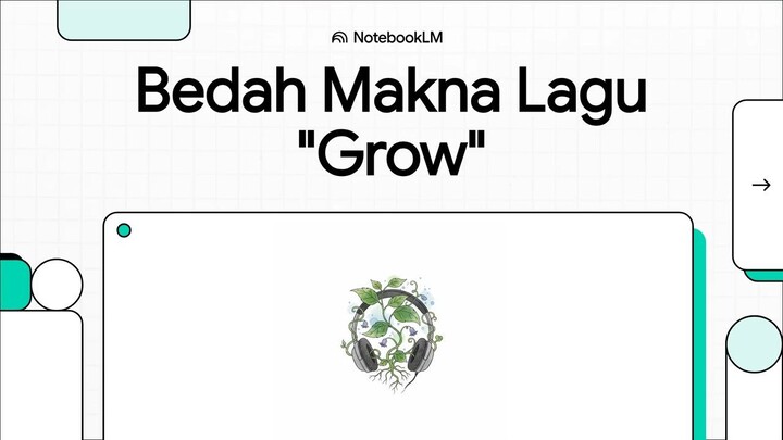 Bedah Lagu episode #5 "Grow"