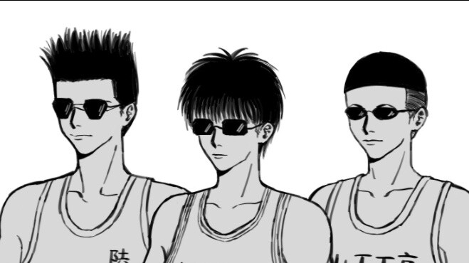 [Slam Dunk / Senze Ryu] Jepit selangkangan besarmu