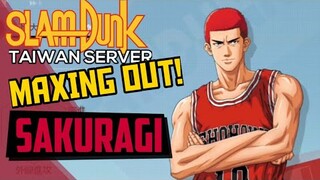 MAXING OUT SAKURAGI - RANKED MATCH - SLAM DUNK MOBILE GAME | TAIWAN SERVER