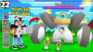 MINECRAFT PIXELMON * TẬP 22 | LỘC TẠO RA POKEMON NGƯỜI SẮT VUA LÌ ĐÒN😱CHUYẾN KHÁM PHÁ MAY MẮN🤑