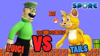 Luigi vs Tails | SPORE