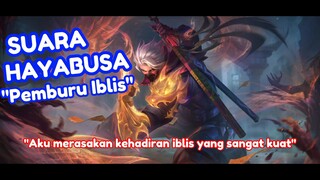 Suara Hayabusa "Exorcist" pemburu Iblis mobile legends