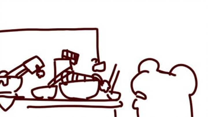 【Rat Sugar】The show is over! Time to clean up the kitchen! It's going to grow worms!