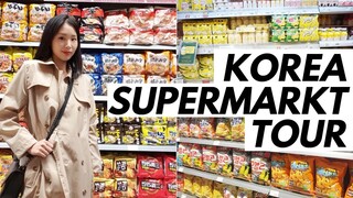 Koreanischer Supermarkt Tour 🛒 Lotte Mart Seoul Station🍲😍 Korea Vlog #61