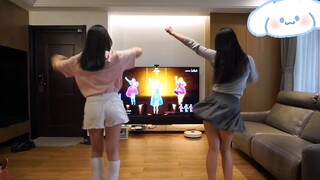Hai nữ sinh trung học cùng nhau chơi Just Dance... Điều tốt đẹp nhân đôi [Lạc Lạc Tử - Giả]