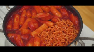 Cheese Tteokbokki made from Rice [Korean Food] by Nino's Home