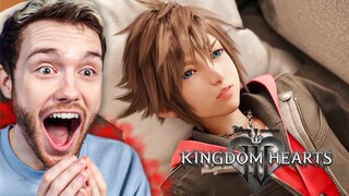 KINGDOM HEARTS NERD REACTS TO NEW KINGDOM HEARTS 4 TRAILER!