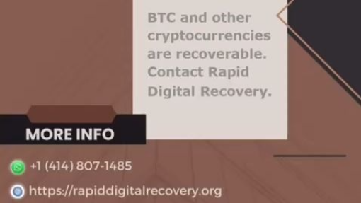 RECOVER SCAMMED USDT OR BTC THROUGH RAPID DIGITAL RECOVERY