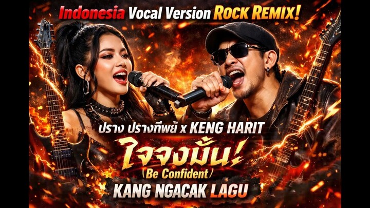 KENG HARIT - ใจจงมั่น Be Confident (Indonesia Vocal Version Rock Remix | Tukang Ngacak Ngacak Lagu)