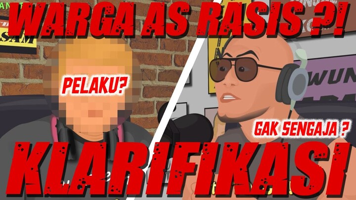 MAHASISWA PUKUL KO WARGA AS RASIS INI KLARIFIKASINYA - ANIMASI LUCU