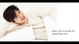 20190101【OFFICIAL/ENG】New Year Voice Message from LEE MIN HO #2