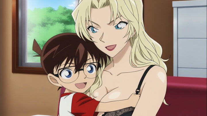 1.18 حياة السعادة بين الأخت باي وكونان