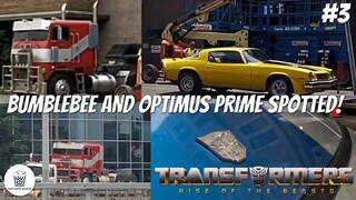 PRIME and BUMBLEBEE Vehicle Modes Spotted on set! - RISE OF THE BEASTS #3