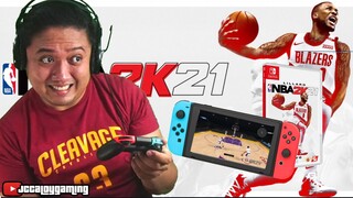 NBA 2K21 Nintendo Switch Version 2 Live Gameplay - jccaloy