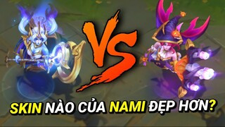 So Sánh Skin Nami Cung Song Ngư và Nami Phù Thủy | SKIN NÀO ĐẸP HƠN? #1 | Yugi Gaming