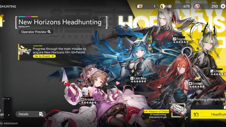 Arknight Enfield, Ember lagi Ember lagi