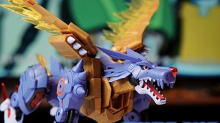 SteelGarurumon khi được cởi bỏ áo giáp cũng là một con dễ thương. Garuru thép FRS tiêu chuẩn Bandai 