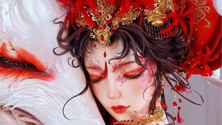 Khi màu đỏ Trung Quốc kết hợp với phong cách Mỹ ấn tượng! Đây là "Cửu Vĩ Hồn" được làm thủ công bằng