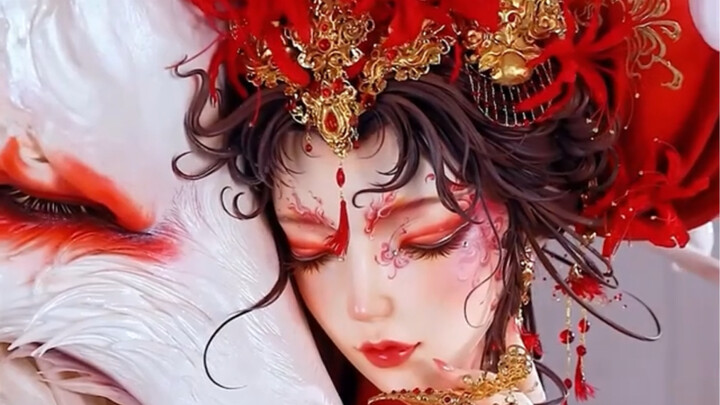 Khi màu đỏ Trung Quốc kết hợp với phong cách Mỹ ấn tượng! Đây là "Cửu Vĩ Hồn" được làm thủ công bằng
