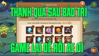 HUYỀN THOẠI HẢI TẶC - THÀNH QUẢ SAU KHI BẢO TRÌ...VƯỢT VỰC THẲM TIẾP NÀO AE...ĐƯỢC ĐỘ GAME LẠI DỄ..