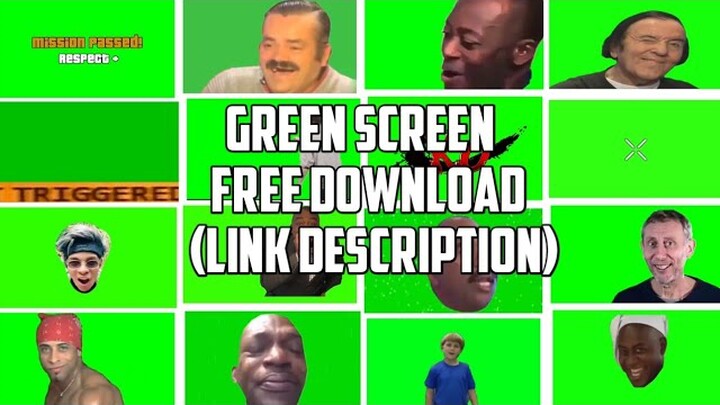 Green Screen Yang Sering Di Gunakan Buat Exe | Chroma key