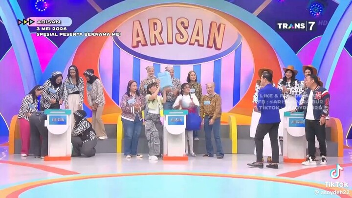 FULL ARISAN 03/05/26 Peserta Bernama Mei