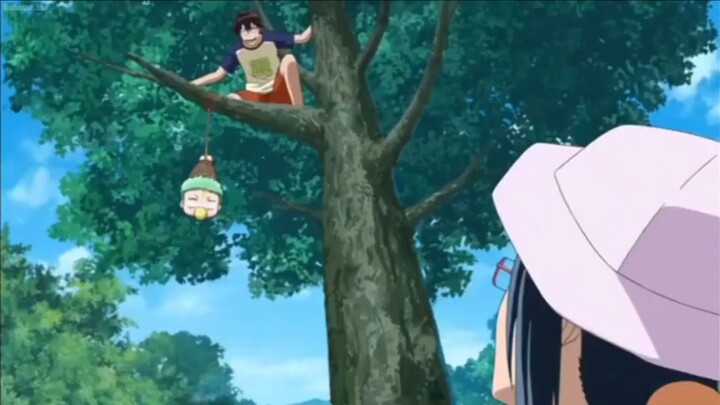 Gambaran bapak-bapak yang lagi ditinggal istri+ngejaga anak🗿 [BEELZEBUB]