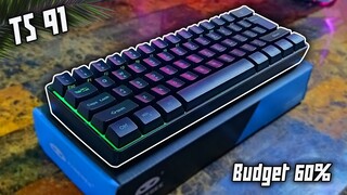 Budget 60% Gaming Keyboard | MageGee TS91 | Lazada Unboxing | Review (TAGALOG)