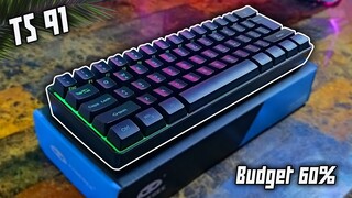 Budget 60% Gaming Keyboard | MageGee TS91 | Lazada Unboxing | Review (TAGALOG)