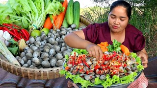 Blood Cockle Recipe Cooking in Village  & My cooking skill