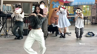 【วงดนตรีหญิง R.E.D】- คลิปที่ไม่ได้ออกอากาศในรายการ 100 เปอร์เซ็นต์ การสอนเต้นของหลี่เชียนอวี่