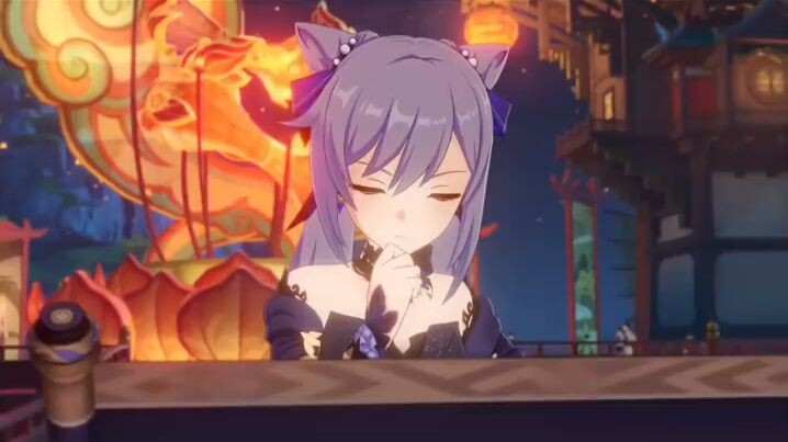 Keqing lệch trấn