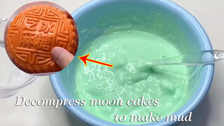 【Slime】Slime-Making With Mooncake-Shaped Toy