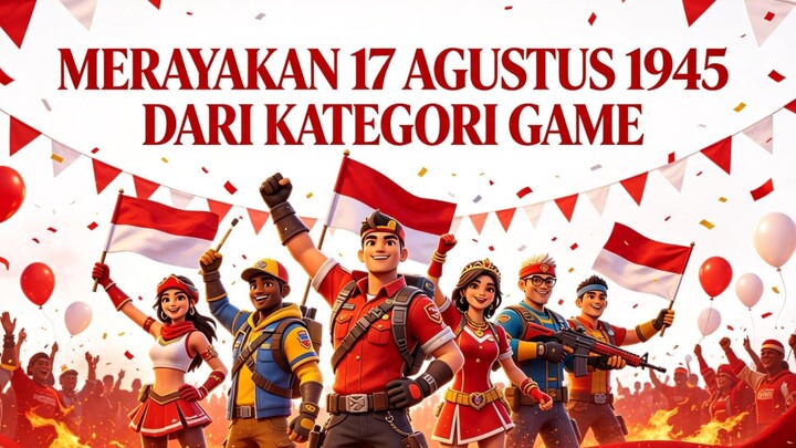 🇮🇩 MERAYAKAN 17 AGUSTUS 1945 DARI KATEGORI GAME 🎮🔥