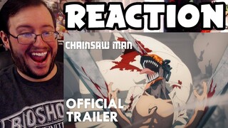 Gor's "Chainsaw Man" Main Trailer REACTION (I Like The Red!)