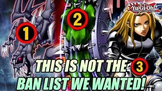 This Is NOT The Yu-Gi-Oh! Ban List We Wanted!