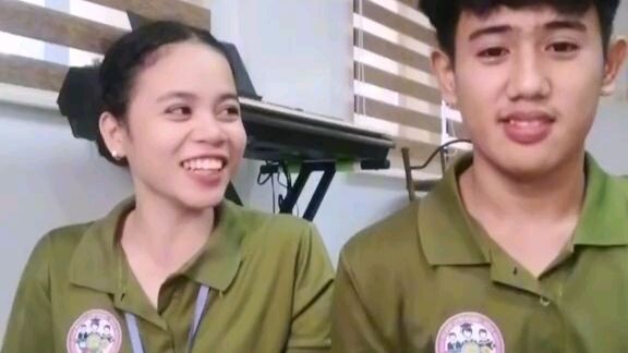 Oliver Jr Dela Peña & Mary Joy Ganizo collaboration content Creator TikTok dance 1.1M viwes