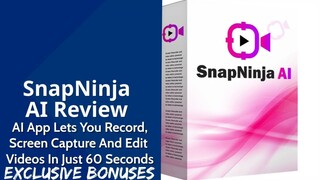 SnapNinja AI Review: Save Time with All-in-One AI Video Creation