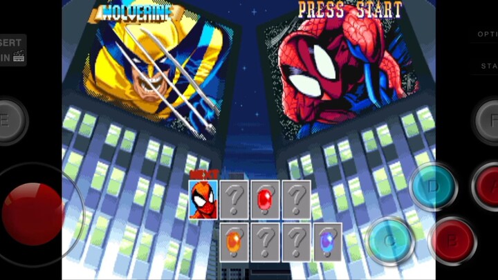MARVEL SUPERHEROES : Wolvey vs Spidey