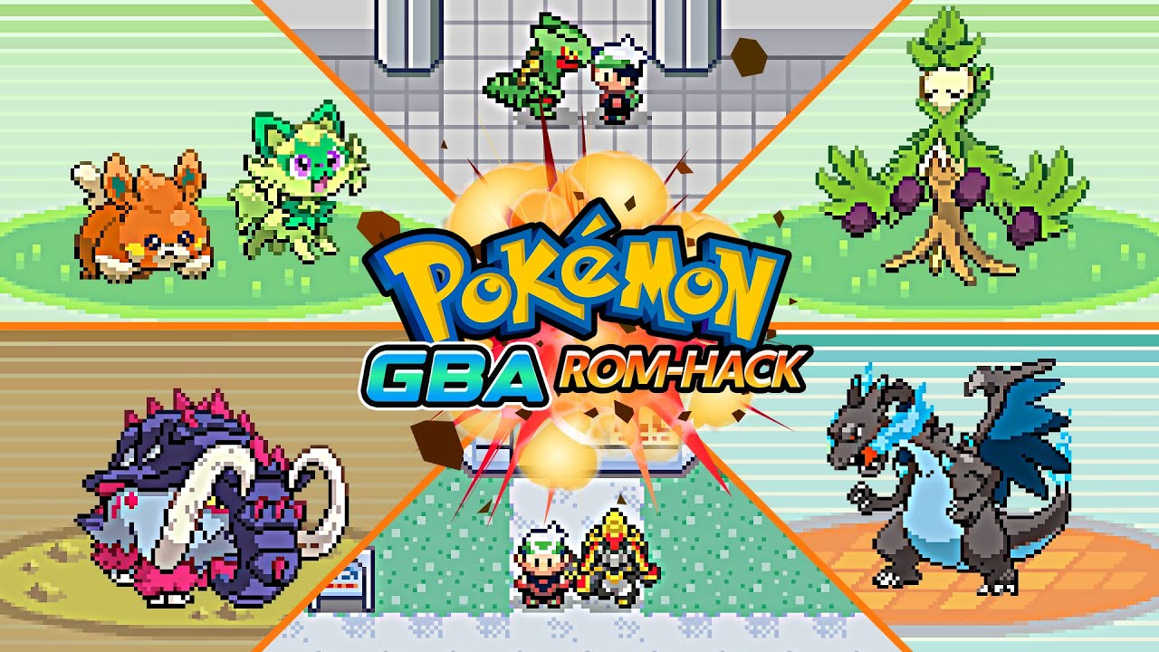 ENGLISH UPDATE] Pokemon GBA Rom With Mega Evolution, Gigantamax, Galar  Region, Hisuian Form & More! 