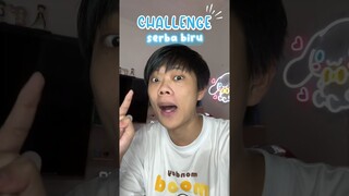 LAGI CHALLENGE SERBA BIRU 💙 EH MALAH KETEMU PERMEN BARU YANG UNIK ?! 😱