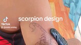 ascorpion tattoo design