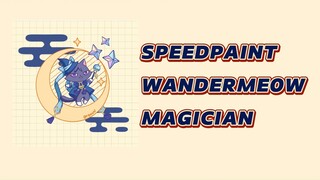 SPEEDPAINT WANDERMEOW MAGICIAN