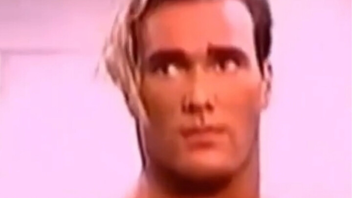 The 20-year-old youth version of the Strongman, a muscular handsome guy!