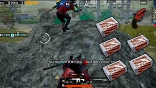 5 flare gun and 1 great play by a teammate | Pubg mobile