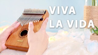 Viva La Vida Kalimba cover with tab Notation (cc)