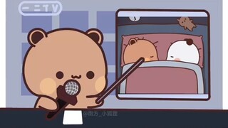 【熊猫一二】布布的新闻发文会：为啥一二布布盖两床被