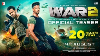 WAR 2 Official Teaser | Hrithik Roshan x NTR | YRF Spy Universe