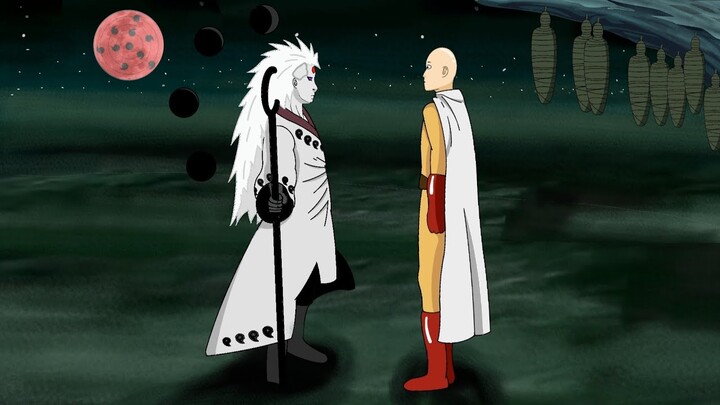 Madara vs Saitama one punch man